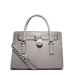 Michael Kors Hamilton Leather Satchel